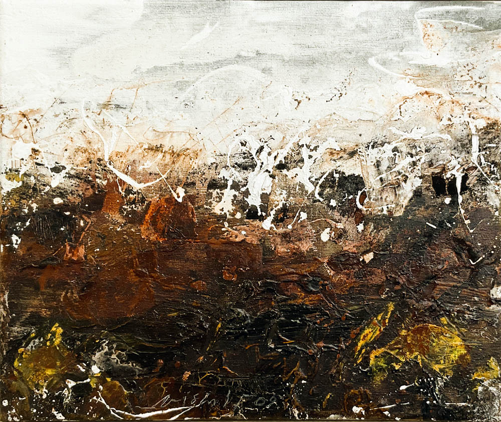 Jörg Miszewski, Malerei auf Leinwand - ohne Titel