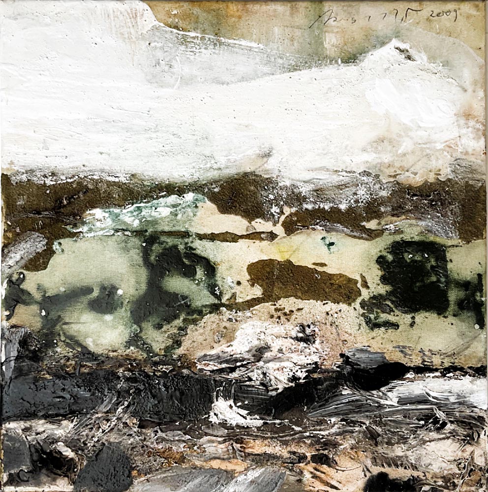Jörg Miszewski, Malerei auf Leinwand - Kleine Landschaft