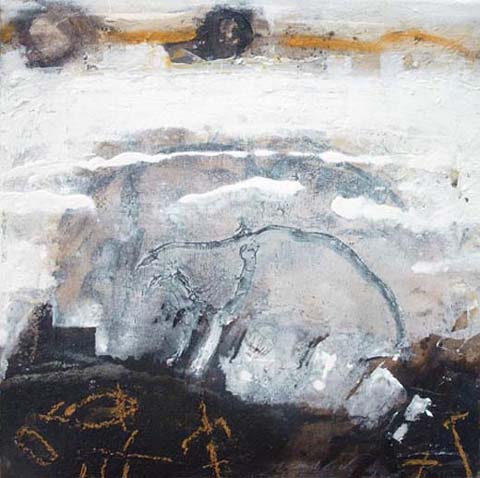 J&ouml;rg Miszewski Malerei auf Leinwand - Kleine Landschaft