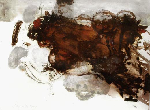 J&ouml;rg Miszewski Malerei auf Papier - Ohne Titel