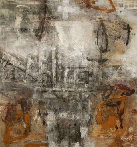 J&ouml;rg Miszewski Malerei auf Leinwand - Das Portal