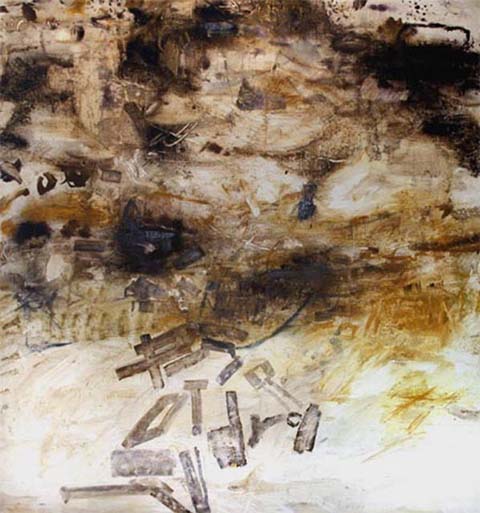 J&ouml;rg Miszewski Malerei auf Leinwand - Tloen